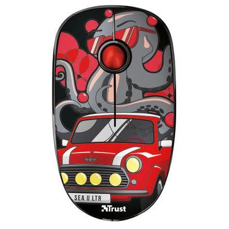 MOUSE OTTICO WIRELESS USB RED