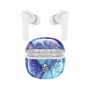AURICOLARI WIRELESS BLUETOOTH LIGHT BLUE