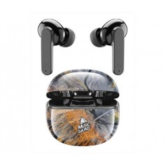 AURICOLARI WIRELESS BLUETOOTH GREY