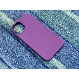 CUSTODIA IN SILICONE PER IPHONE 13 PRO MAX VIOLA