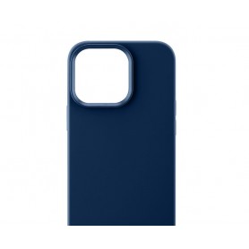 CUSTODIA IN SILICONE PER IPHONE 13 PRO MAX BLU