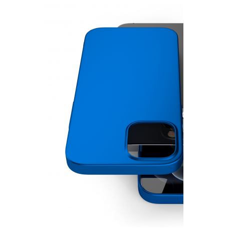 CUSTODIA IN SILICONE PER IPHONE 13 COLOR BLU