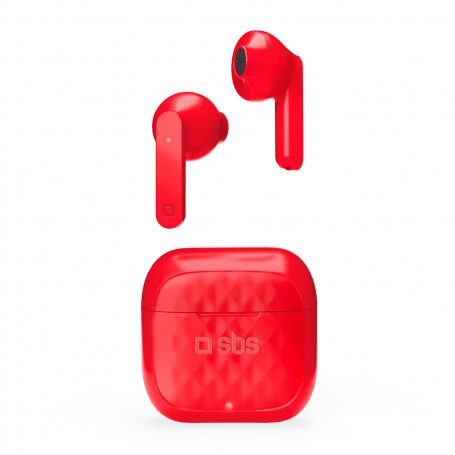 AURICOLARI WIRELESS BLUETOOTH RED