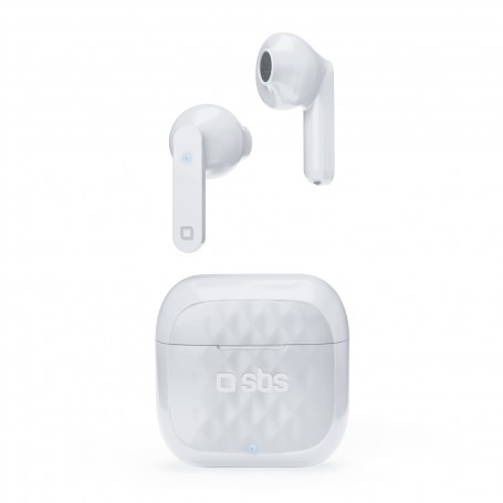 AURICOLARI WIRELESS BLUETOOTH WHITE