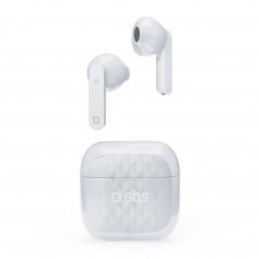 AURICOLARI WIRELESS BLUETOOTH WHITE