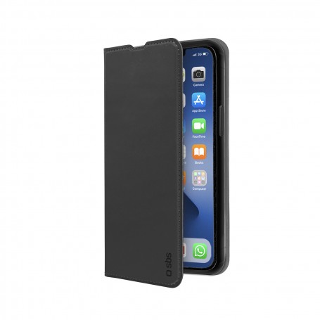 CUSTODIA A LIBRO PER IPHONE 13 PRO BLACK