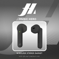 AURICOLARI WIRELESS BLUETOOTH BLACK