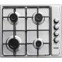 PIANO COTTURA A GAS 4 FUOCHI 60CM INOX