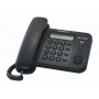 TELEFONO FISSO RUBRICA 50NUM DISPLAY LCD NERO