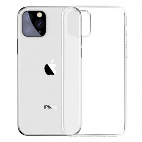 CUSTODIA IN SILICONE TRASPARENTE PER IPHONE 11