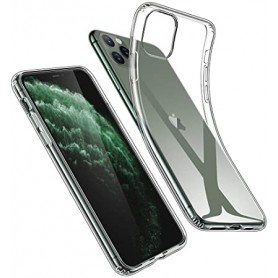 CUSTODIA IN SILICONE TRASPARENTE PER IPHONE 11PROM
