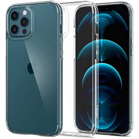 CUSTODIA IN SILICONE TRASPARENTE PER 12 PRO MAX