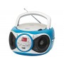 RADIO PORTATILE FM MP3 AUX TURCHESE