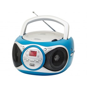 Radio Portatile Fm Mp3 Aux Turchese