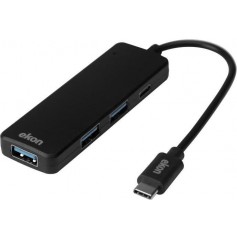 ADATTATORE HUB DA TYPE-C A 3 USB/1TYPE-C