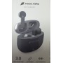 CUFFIA AURICOLARE WIRELESS STEREO EARPHONE BLACK
