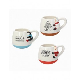TAZZA MUG DA 450ML FANTASIA NATALE