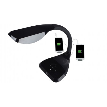 LAMPADA DA TAVOLO A LED CON CHARGER USB 2A