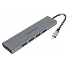 HUB 4 PORTE USB 3.0 TYPE-C