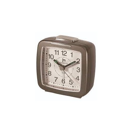 SVEGLIA MECCANICA CON MOVIMENTO CONTINUO DORATA