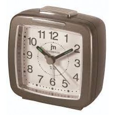 SVEGLIA MECCANICA CON MOVIMENTO CONTINUO DORATA