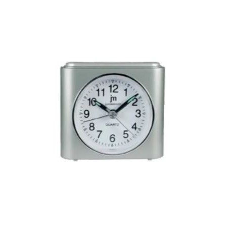 SVEGLIA MECCANICA A MOVIMENTO CONTINUO SILVER