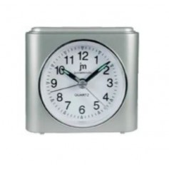 SVEGLIA MECCANICA A MOVIMENTO CONTINUO SILVER