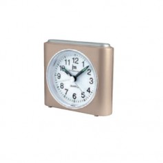 SVEGLIA MECCANICA A MOVIMENTO CONTINUO DORATA