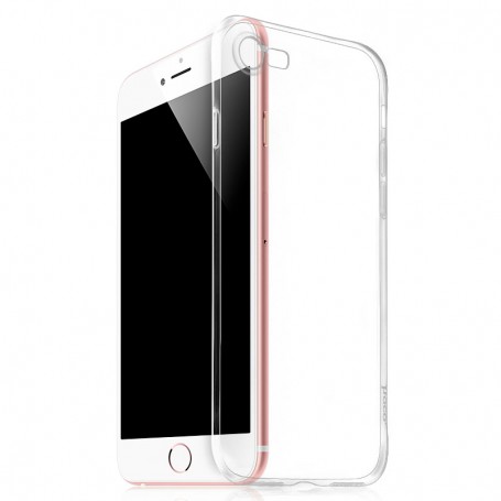 CUSTODIA IN SILICONE TRASPARENTE PER IPHONE 7/8/SE