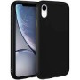 CUSTODIA IN SILICONE PER IPHONE XR NERA