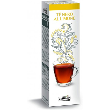 CAPSULE CAFFITALY TÈ NERO AL LIMONE 10 PEZZI