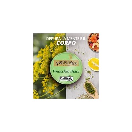 CAPSULE CAFFITALY FINOCCHIO DOLCE TWININGS 10PZ