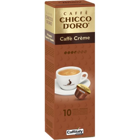 CAPSULE CAFFÈ CAFFITALY CRÈME CHICCO DORO 10PEZZI