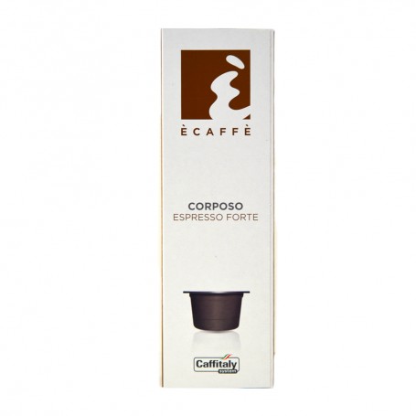 CAPSULE CAFFÈ CAFFITALY CORPOSO ÈCAFFÈ 10 PEZZI