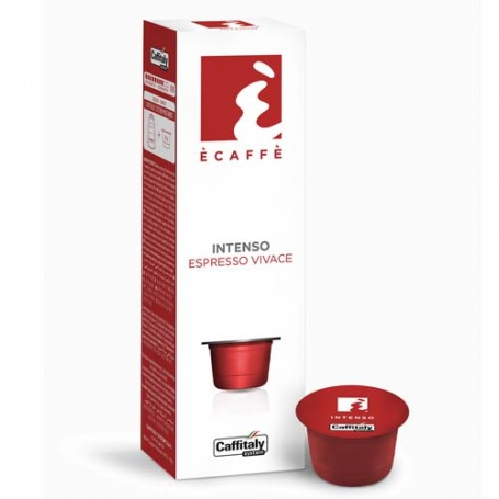 CAPSULE CAFFÈ CAFFITALY INTENSO ÈCAFFÈ 10 PEZZI