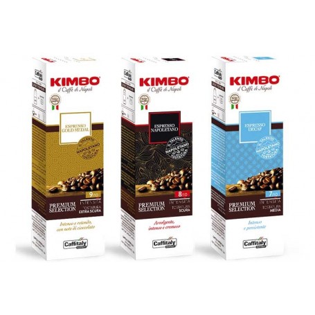 CAPSULE CAFFÈ CAFFITALY ESPRESSO GOLD KIMBO 10PEZZ