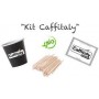 KIT DI ACCESSORI PER CAFFÈ BICCHIERI/PALETTE/ZUCCH