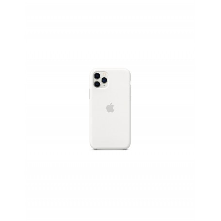 CUSTODIA IN SILICONE PER IPHONE 11 PRO BIANCA