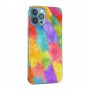 CUSTODIA IN SILICONE PER IPHONE13 WATERCOLOR