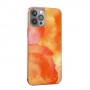 CUSTODIA IN SILICONE PER IPHONE13 WATERCOLOR ROSSO