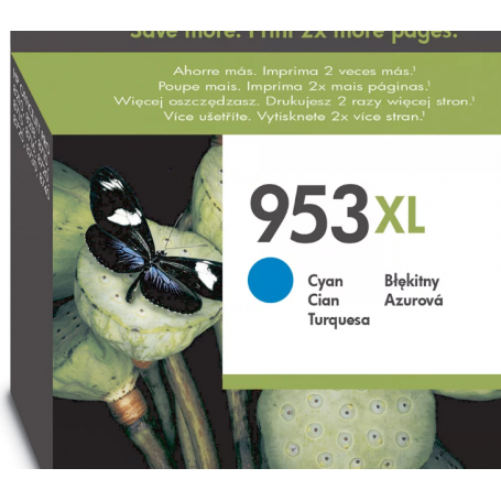 CARTUCCIA ORIGINALE HP 953XL CIANO