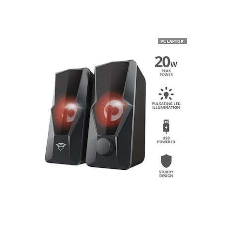 CASSE PC 2.0 20WATT CON INGRESSO JACK