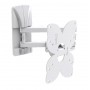 SUPPORTO TV 14-43 PER LCD 2 SNODI BIANCO