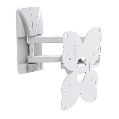 SUPPORTO TV 14-43 PER LCD 2 SNODI BIANCO