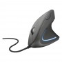 MOUSE TRUST VERTICALE ERGONOMIC COLOR BLACK