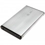 BOX ESTERNO PER HDD 2.5 POLLICI USB 2.0 SILVER