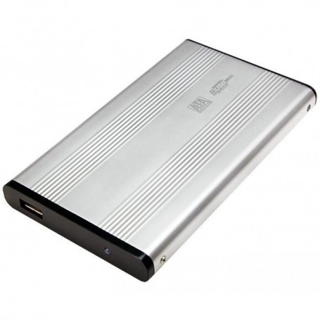 BOX ESTERNO PER HDD 2.5 POLLICI USB 2.0 SILVER