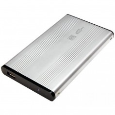 BOX ESTERNO PER HDD 2.5 POLLICI USB 2.0 SILVER