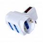 ADATTATORE SPINA 10A 4 PRESE PROTEZIONE