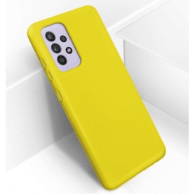 CUSTODIA IN SILICONE SAMSUNG A52S YELLOW